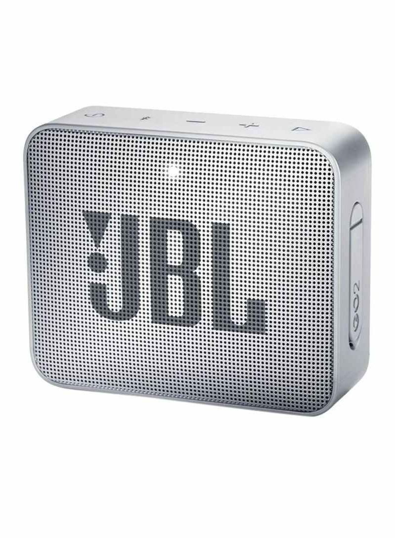 JBL GO 2 Portable Bluetooth Speaker Grey