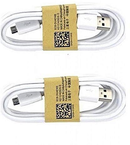 Generic Charge & Sync Cable for Micro-USB Devices - Set of Two
