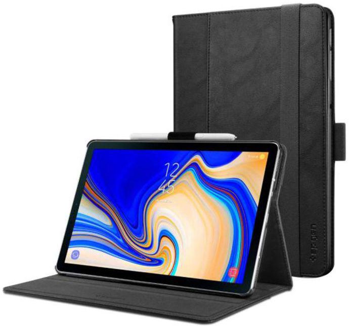 Tough Armour Protective Flip Cover For Samsung Galaxy Tab S4 Black