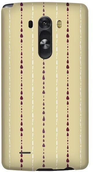 Stylizedd LG G3 Premium Slim Snap case cover Gloss Finish - Linear Raindrops