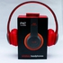 P47 Black/Red Bluetooth Headphone Music Headset With FM Radio