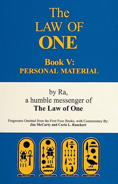 The Law Of One: Book 5: Personal Material - Paperback English by James McCarty - 15/09/1998