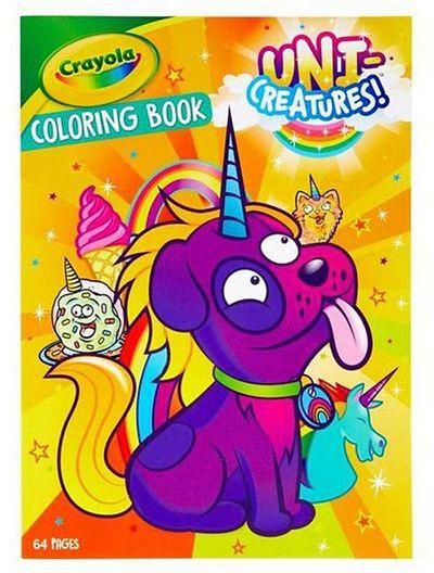 Crayola - Uni-Creatures Coloring Book - 64 Pages