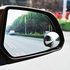Rear view small round mirror 360 degree adjustable borderless reverse mirror