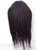 Neatly Braided Ghana Weaving Wig With Fronter