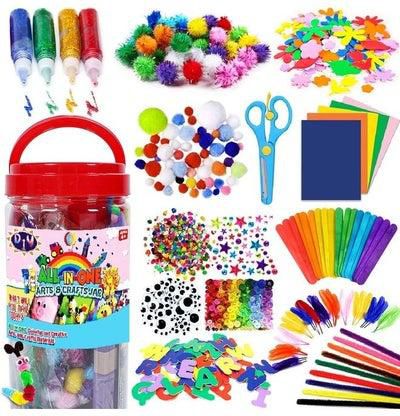 All-In-One Arts And Crafts Supplies Kit