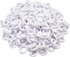 Taha Offer Small Elastic Hair Ties Color White 20 Pieces