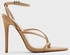 Pointed Toe Strappy Heeled Sandal