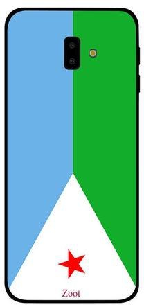 Protective Case Cover For Samsung Galaxy J6 Plus Djibouti Flag