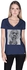 Creo Jay Z T-Shirt For Women - Xl, Navy Blue