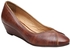 Oryx Solid Leather Shoes - Brown