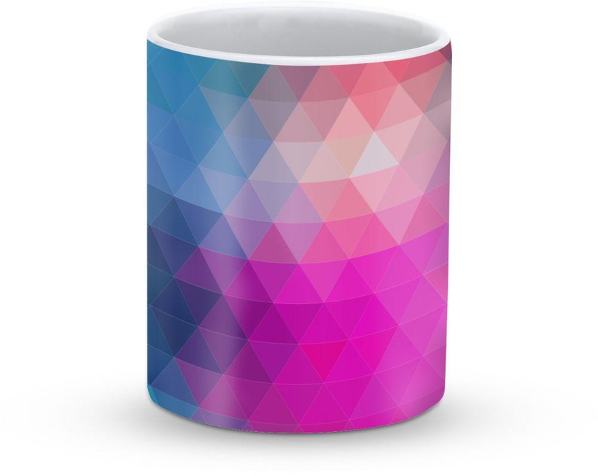 Stylizedd Mug - Premium 11oz Ceramic Designer Mug- Violet Prism