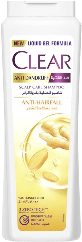 Clear Anti-Dabdruff Shampoo, Soft &amp; Shiny - 600 ml
