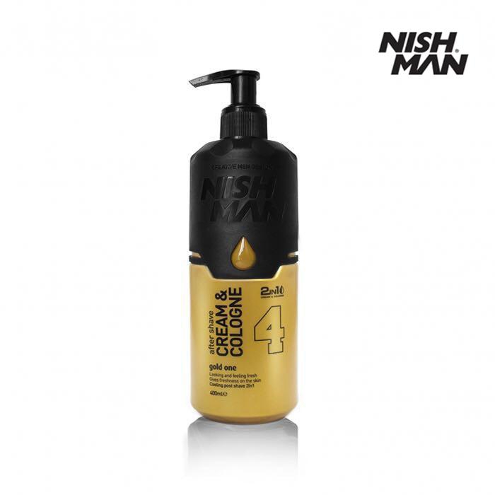 Nishman after Shave Cream & Cologne 2in1 04 Gold One 400 ML