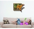 Wall Sticker Tiger 3D Going Out Of The Frame