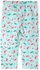Basicxx Printed Trousers for Newborn Girl 3-6 Months Green