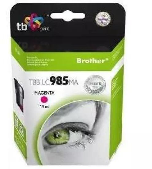 Ink. TB Compatible Cartridge with Brother LC 985 MA 100% N | Gear-up.me