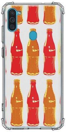 Protective Case Cover For Samsung Galaxy M11/A11 Retro Cola