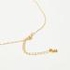 Sentiments Necklace with Forever Text Monogram Pendant