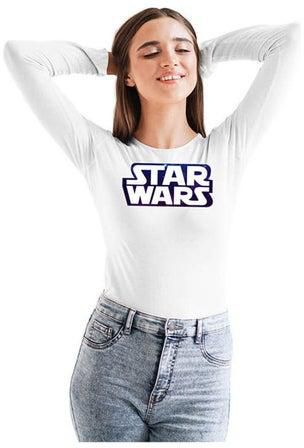 Printed Star Wars T-Shirt White