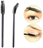 50 Pieces Disposable Eyelash Brush, Mascara Wands Makeup Brushes Applicators Kits for Eyelash Extensions and Eyebrow Brush