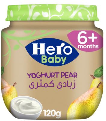 Yoghurt Pear Jar 120gm