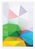 Geometric Pattern Printed Poster Multicolour