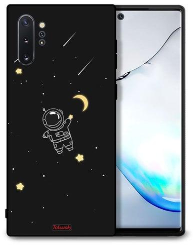 Samsung Galaxy Note 10 Plus 5G Protective Case Cover Astronaut Art Clip