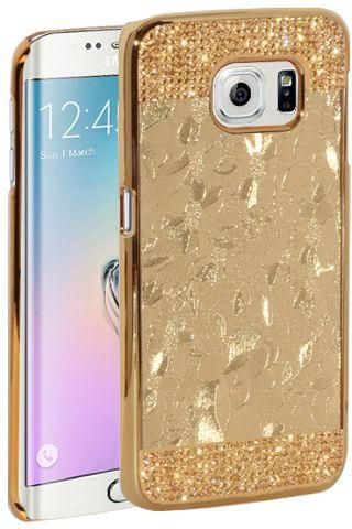 Samsung Galaxy S6 edge Luxurious 3D Diamond Crystal Back Cover Hard Case - MG199