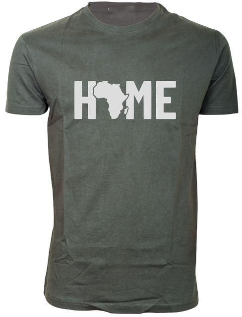 Mavazi Afrique Home T-shirt - Army Green