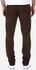 Andora Cotton Pants Slim Fit - Brown
