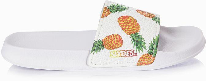 Pineapple Print Slide Sandals