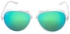 Ray Ban Cats 5000 Flash Lenses Transparent Unisex Sunglasses - RB4125-646-19-59