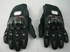 Men's Motorcycle Cycling Bike Bicycle full finger Protective Racing Gloves GH8638 Black size: XL