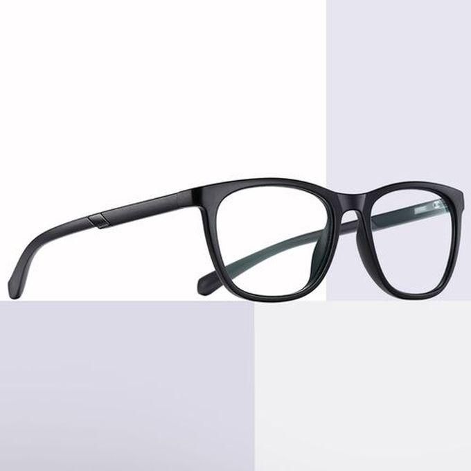 Fashion Blue Light Blocking Glasses Anti-fatigue Lightweight Eyeglasses Frame Black