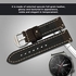 حزام جلدي كلاسيكي من Remson بحزام بديل من الجلد للشمع الزيتي لساعة Huawei GT 2 Pro