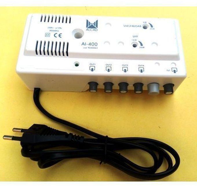 Alcad QUALITY BOOSTER 4 OUTPUT FOR GOTV AND DSTV
