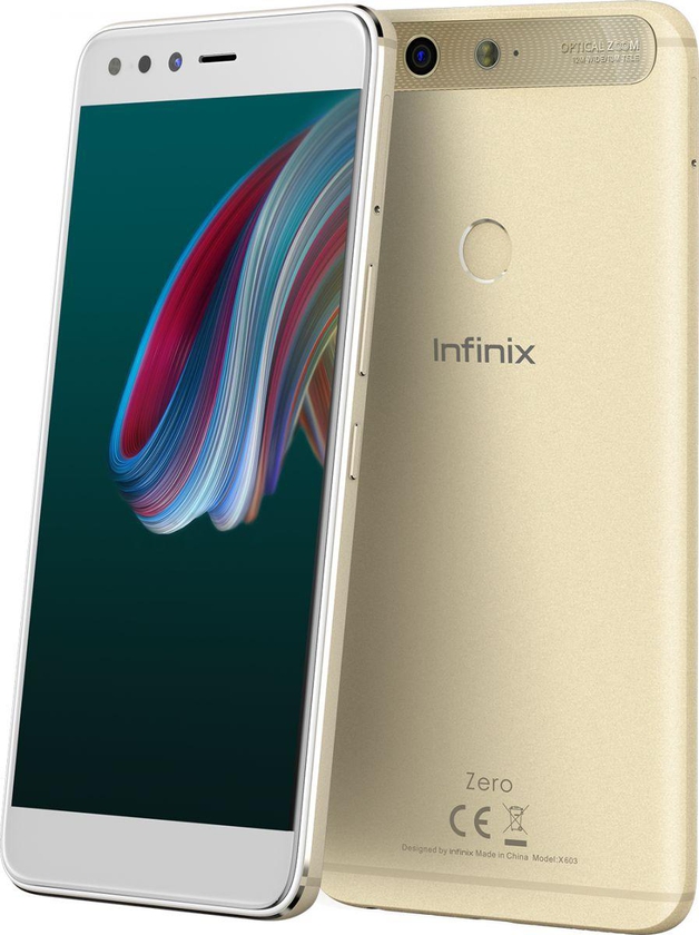 Infinix Zero 5 X603 Dual SIM - 64GB, 6GB RAM, 4G LTE, Champagne Gold