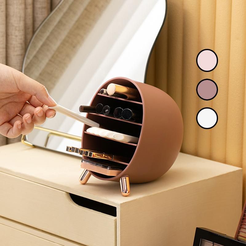 GTE Cosmetics Storage Box Eyebrow Pencil Lipstick Organizer Make Up Desktop Shelf