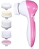 As Seen On Tv 5-in-1 Beauty Care Massager For Face & Body - White/Pink