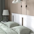 SONGESAND Bed frame - white/Lindbåden 140x200 cm