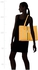Guess Silvana Tote Bag for Women, Yellow Logo, SC866523-YWL