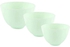 3 Pcs Silicone Mixing Bowl for Mixing Facial, Odorless Mask Bowl Pinch Bowls Skincare Products Care DIY Mixing Bowl for Makeup Holding Ingredient(Green)