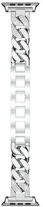 Replacement Band For Apple Watch Series 1/2/3/4 44mm Silver