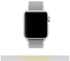 أحزمة نايلون بديلة لساعة Apple Watch Series SE ، 6،5 / 4/3 - 42/44 mm Watch Grey