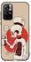 Protective Case Cover For Xiaomi Redmi Note 11T 5G Skeleton Design Multicolour