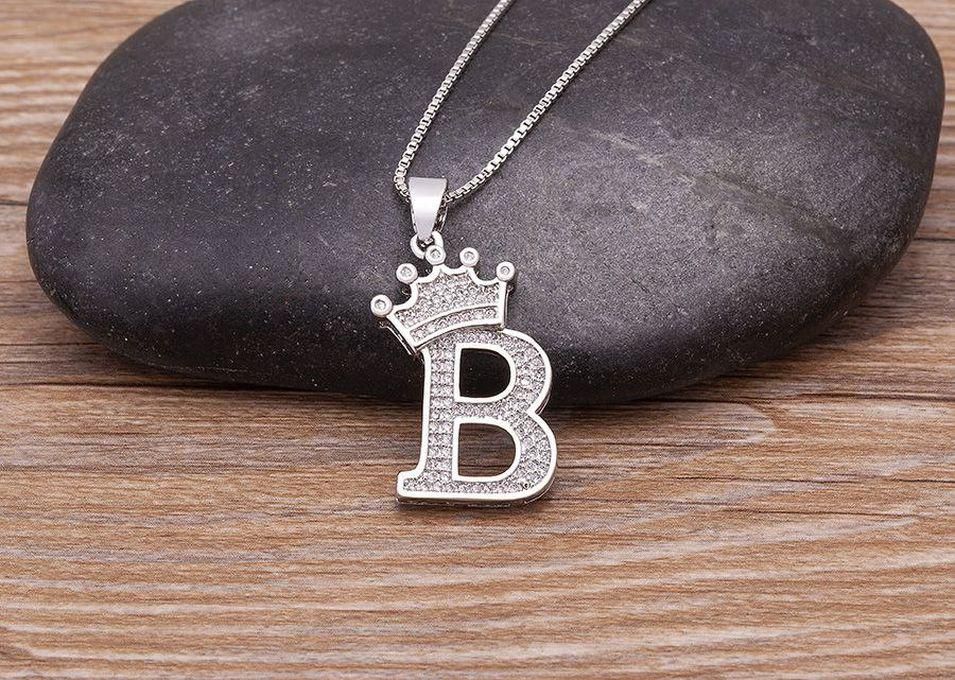 Necklace Silver-plated - (B)