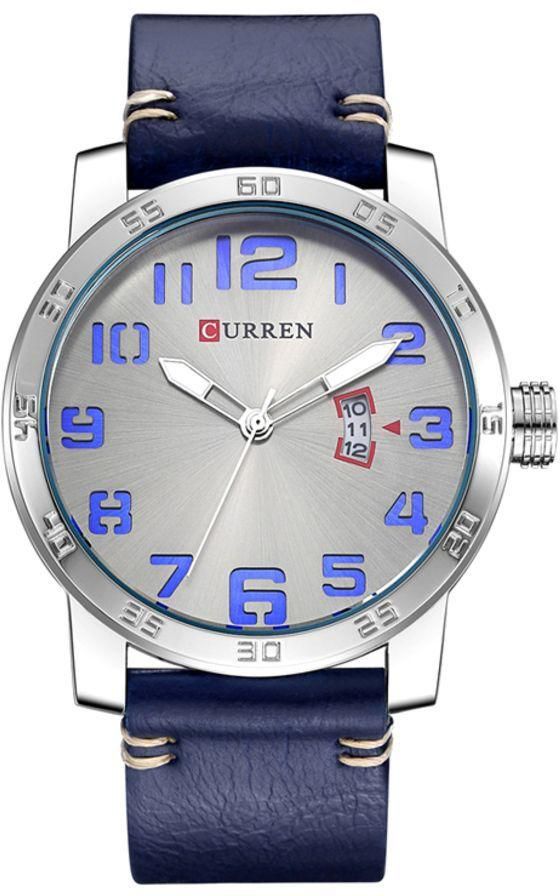 Curren - Men&#39;s Leather Analog Watch 652Lm068 070