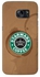 غطاء حماية مزيّن بطبعة لأجهزة سامسونج جالاكسي نوت FE/نوت 7 قهوة ستار ورز