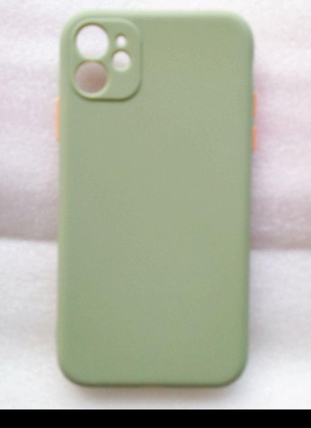 Silicon Protective Back Case For Iphone 11 - Green
